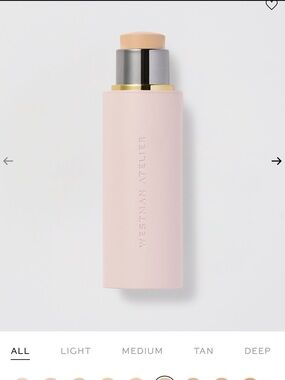 Westman Atelier Foundation Stick — Pink Case with Cream Shade III